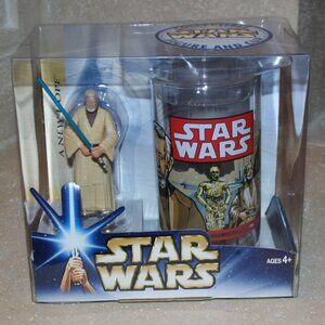 Star Wars A New Hope Obi-Wan Kenobi Figure & Cup